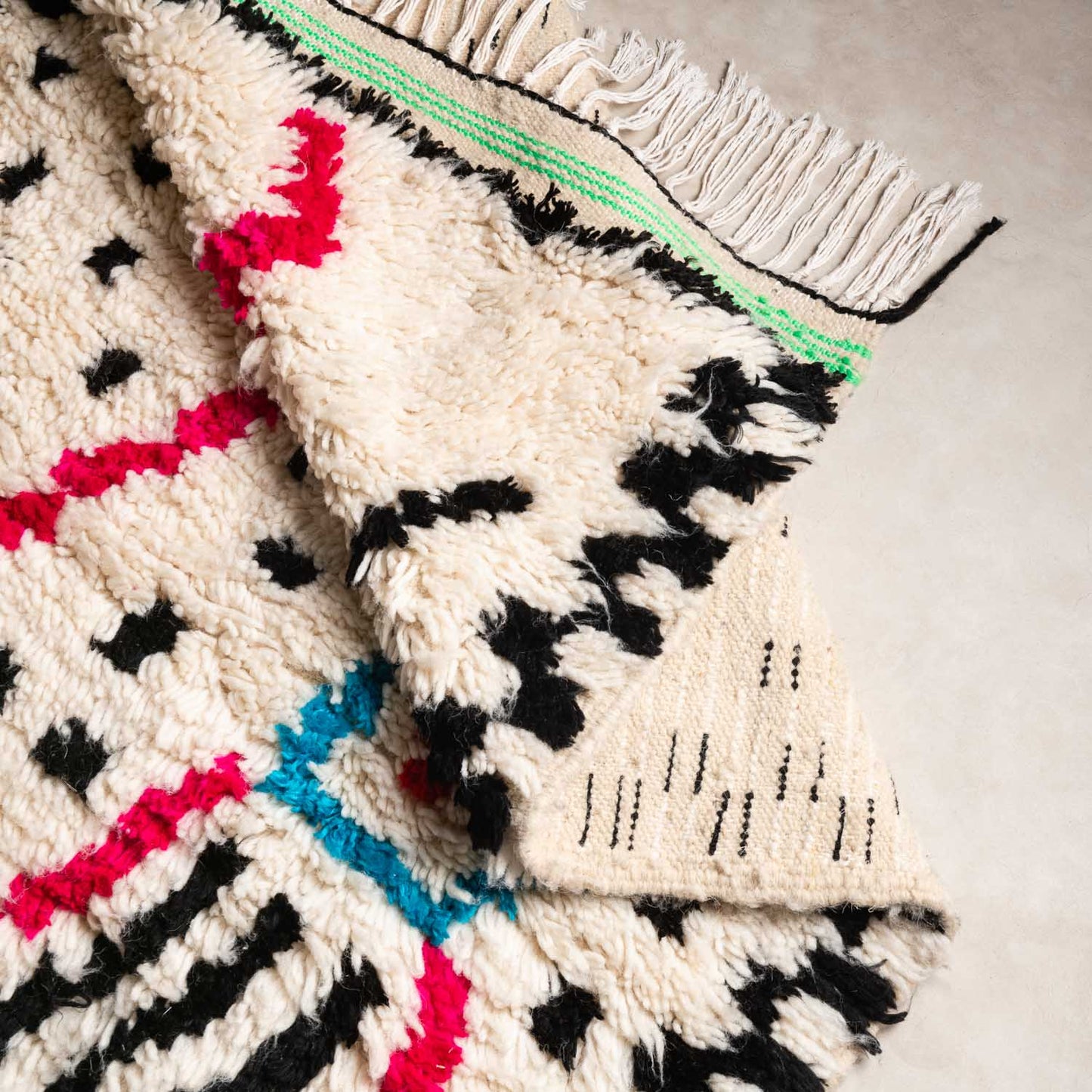 Custom Azilal Rugs: Handwoven Treasures from the Atlas Mountains